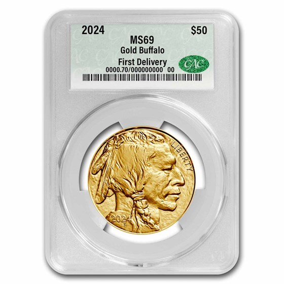 2024 1 oz Gold Buffalo MS-69 CAC (First Delivery) 2024 1 oz Gold Buffalo MS-69 CAC (First Delivery)