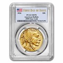 2024 1 oz Gold Buffalo MS-70 PCGS (First Day of Issue)