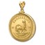 2024 1 oz Gold Krugerrand Pendant (Diamond-Screw Top Bezel)