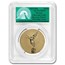 2024 1 oz Reverse Prf Gold Libertad PR-70 PCGS (FDI, Green Label)