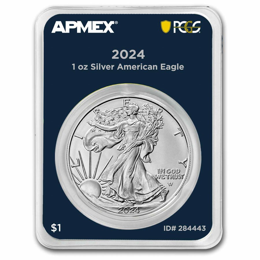 Compare 2024 American Silver Eagle 1 oz Coin dealer prices