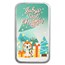 2024 1 oz Silver Colorized Bar - Baby's First Christmas