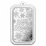 2024 1 oz Silver Colorized Bar - Festive Holidays Front Door