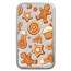 2024 1 oz Silver Colorized Bar - Gingerbread Cookies on Tray