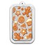 2024 1 oz Silver Colorized Bar - Gingerbread Cookies on Tray