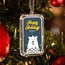 2024 1 oz Silver Colorized Bar - Happy Holidays Polar Bear