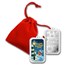 2024 1 oz Silver Colorized Bar - Happy Holidays Street Lamp