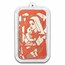 2024 1 oz Silver Colorized Bar - Mary & Jesus in Red Stitch