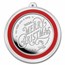 2024 1 oz Silver Colorized Round - Big Smiling Santa