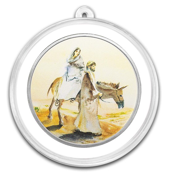 2024 1 oz Silver Colorized Round - Journey to Bethlehem 2024 1 oz Silver Colorized Round - Journey to Bethlehem