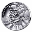 2024 1 oz Silver HR €20 The Art of The Pen (Luis Vaz de Camoes)