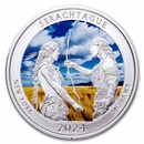 2024 1 oz Silver NATB New York National Historical Park (Color)