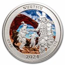 2024 1 oz Silver NATB Utah Arches National Park (Color)