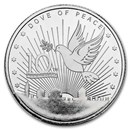 2024 1 oz Silver Round Holy Land Mint (Dove of Peace -10th Anniv)