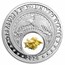 2024 1 oz Silver Treasures of the U.S. Texas Sulfur (Colorized)