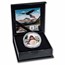 2024 1 oz Silver Treasures of the U.S. Utah Topaz (Colorized)