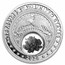 2024 1 oz Silver Treasures of the U.S. West Virginia Coal (Color)