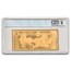 2024 10 South Dakota Goldback - Aurum Gold Foil Note MS-70 PCGS