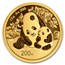 2024 15 gram Gold Panda Pendant (Diamond-Cut Screw Top Bezel)