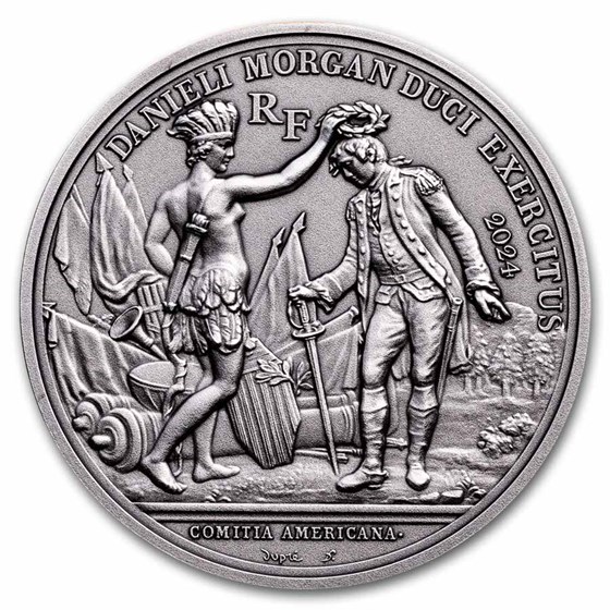 2024 2 oz Silver Great Dates of Humanity: Battle of Cowpens 2024 2 oz Silver Great Dates of Humanity: Battle of Cowpens