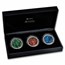 2024 - 2026 New Zealand 3-Coin Silver Taniwha Proof Set