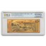 2024 25 New Hampshire Goldback - Aurum Gold Foil Note MS-70 PCGS