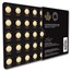 2024 25x 1 gram Gold Maple Leafs Maplegram25™ (In Assay Sleeve)