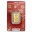 2024 5 gram Gold Bar - Argor-Heraeus Year of the Dragon (Assay)