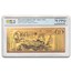 2024 50 Nevada Goldback Aurum Gold Foil Note 24k MS-70 PCGS