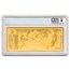 2024 50 Utah Goldback Aurum Gold Foil Note 24k MS-70 PCGS