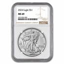 2024 American Silver Eagle MS-69 NGC