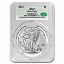 2024 American Silver Eagle MS-70 CAC (First Delivery)