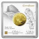2024 Armenia 1/2 oz Gold 25,000 Dram Noah's Ark BU