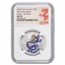 2024 AUS 1/2 oz Ag 10-Coin Colorized Lunar Dragon Set MS-70 NGC