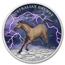 2024 AUS 1 oz Silver Colorized Australian Brumby (Box & COA)