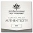 2024 AUS 1 oz Silver Dolphin High Relief Proof (COA #5, w/Box)