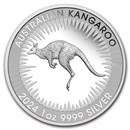 2024 AUS 1 oz Silver Kangaroo King Charles 1st Issue PF Box & COA