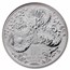2024 AUS 1 oz Silver Lunar Dragon MS-70 NGC