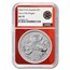 2024 AUS 1 oz Silver Lunar Dragon MS-70 NGC