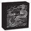 2024 AUS 1 oz Silver Lunar Dragon Proof Colorized (w/Box & COA)