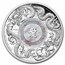 2024 AUS 2 oz Silver Double Dragon with Mother of Pearl PF (Box)