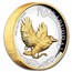 2024 AUS 2 oz Silver Gilded Australian Kookaburra Proof (HR)