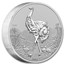 2024 AUS 2 oz Silver The Next Generation Emu & Baby BU (Piedfort)