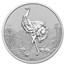 2024 AUS 2 oz Silver The Next Generation Emu & Baby BU (Piedfort)