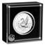 2024 AUS 5 oz Silver Swan Proof COA #10 (High Relief w/Box & COA)