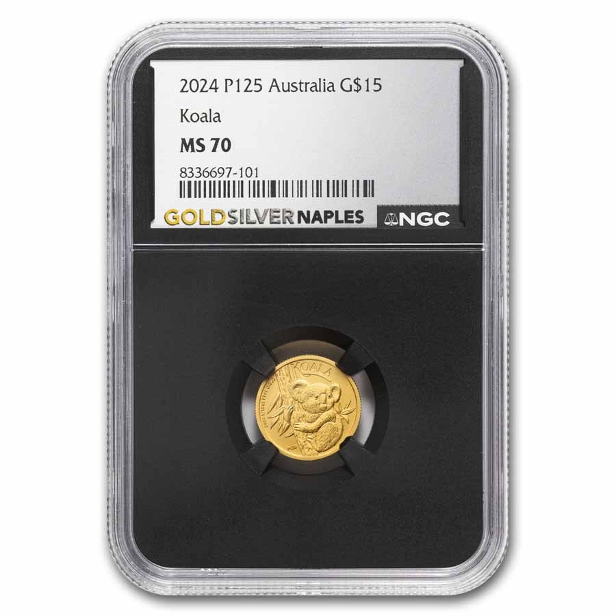 2024 Australia 1/10 oz Gold Koala MS-70 NGC