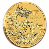 Buy 2024 AUS 1/10 oz Gold Lunar Dragon BU Series III | APMEX