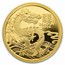 2024 Australia 1/10 oz Gold Lunar Dragon Proof (Coin Only)