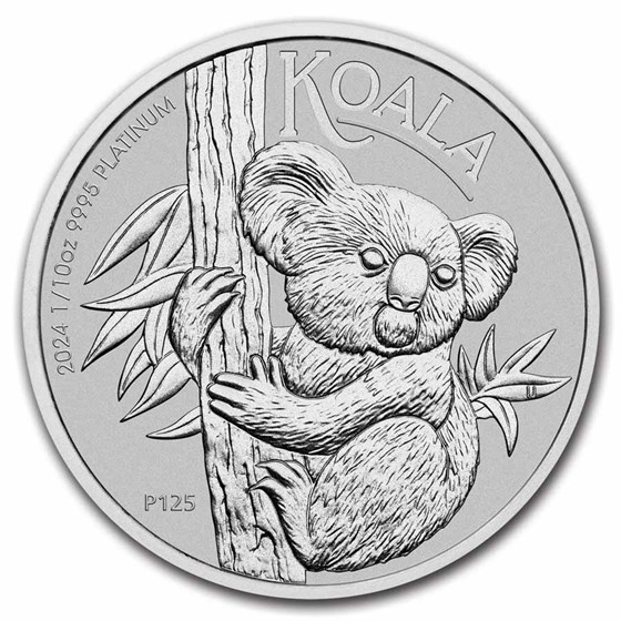 2024 Australia 1/10 oz Platinum Koala BU 2024 Australia 1/10 oz Platinum Koala BU