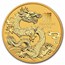 2024 Australia 1/2 oz Gold Lunar Dragon BU (Series III)